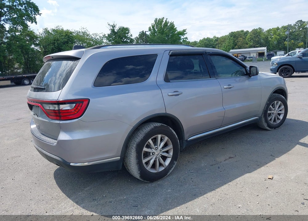 2014 DODGE DURANGO SXT VIN: 1C4RDJAG2EC383538