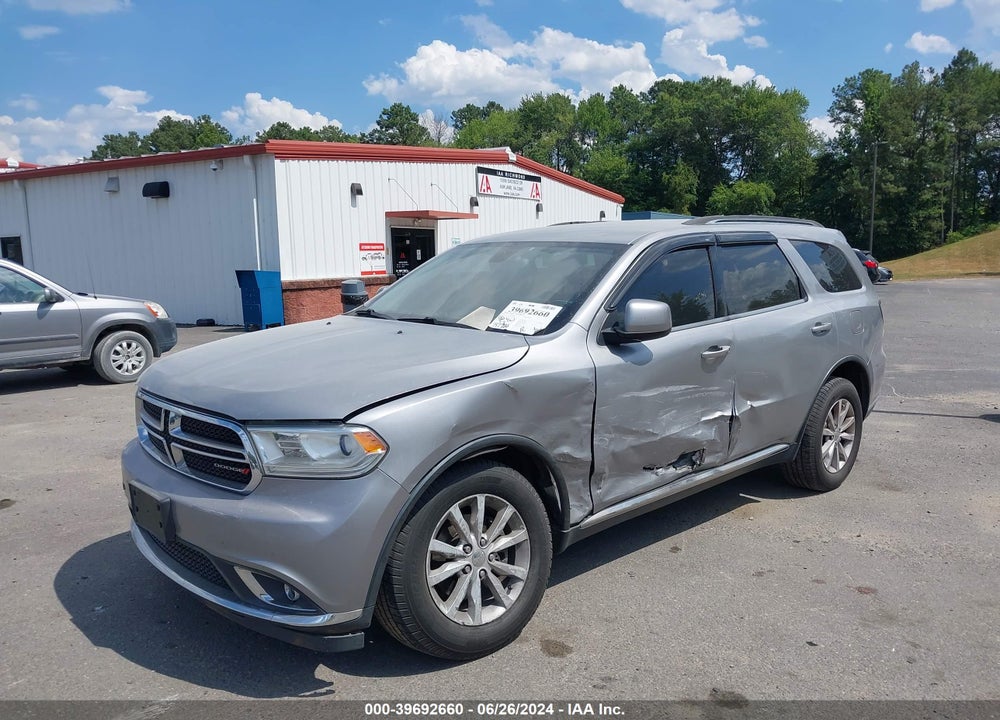 2014 DODGE DURANGO SXT VIN: 1C4RDJAG2EC383538
