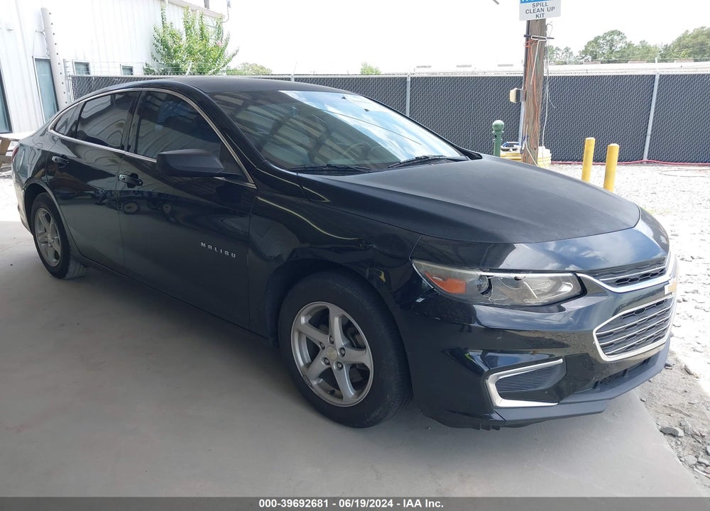 2016 CHEVROLET MALIBU LS VIN: 1G1ZB5ST4GF184283