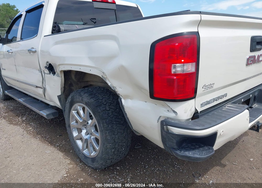 2015 GMC SIERRA 1500 DENALI VIN: 3GTU2WEC1FG228935