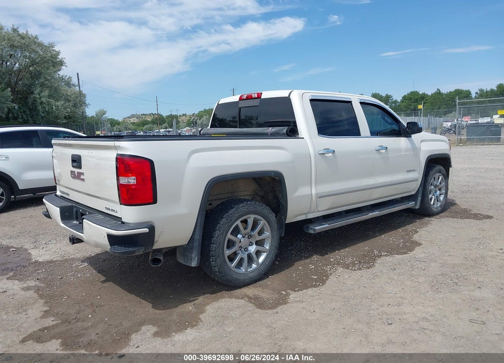 2015 GMC SIERRA 1500 DENALI VIN: 3GTU2WEC1FG228935