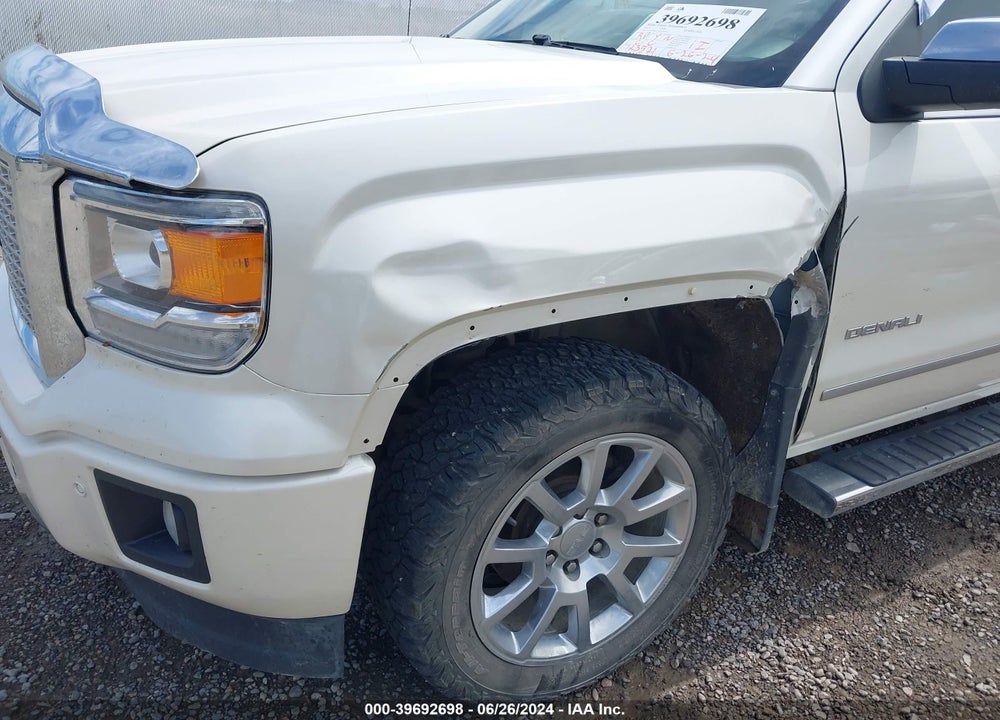 2015 GMC SIERRA 1500 DENALI VIN: 3GTU2WEC1FG228935