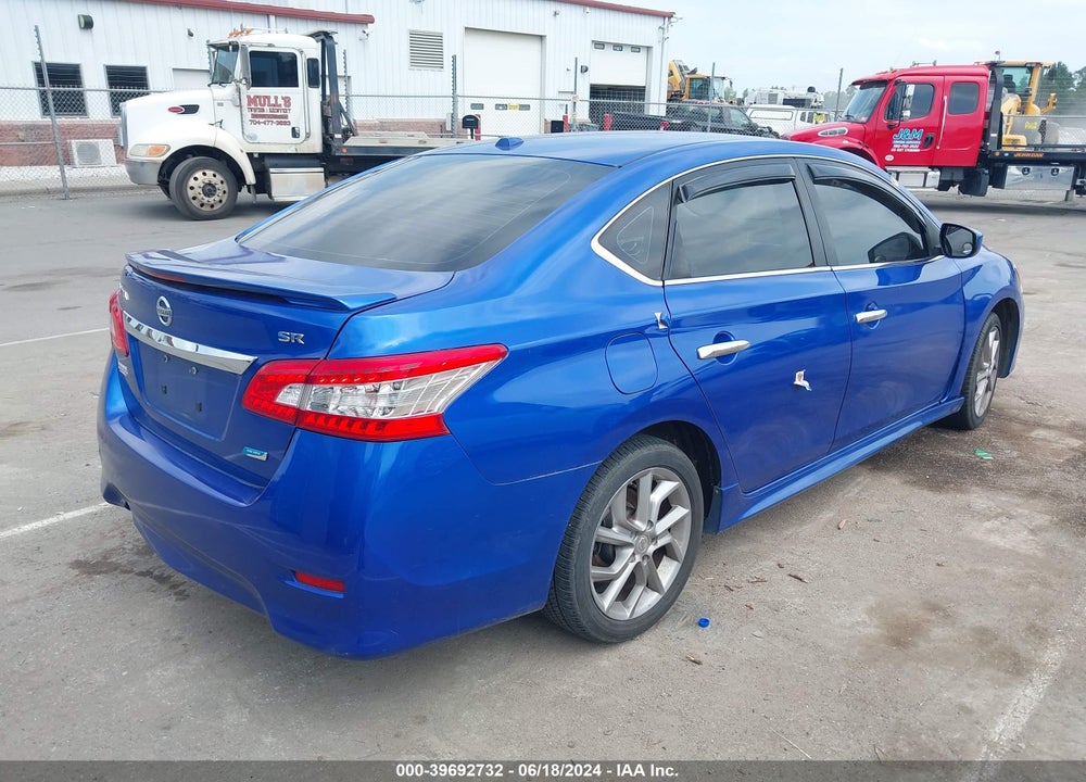 2014 NISSAN SENTRA SR VIN: 3N1AB7AP8EL631806