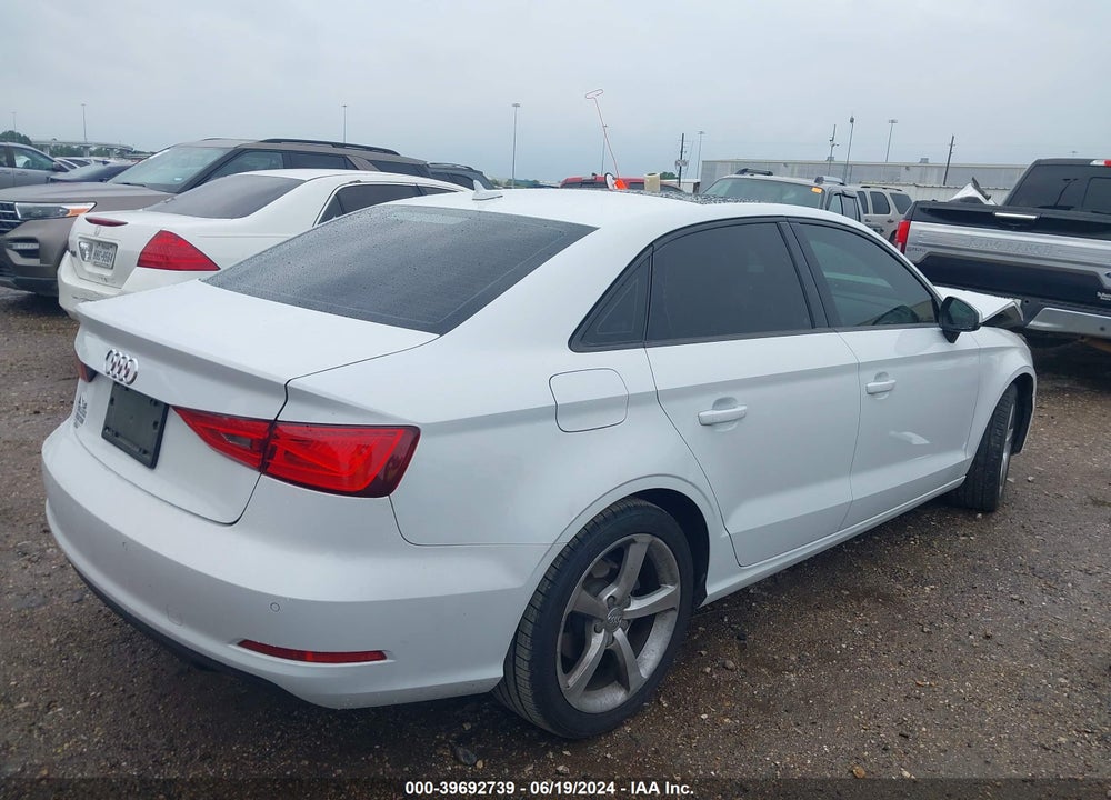 2016 AUDI A3 VIN: WAUA7GFF4G1004123