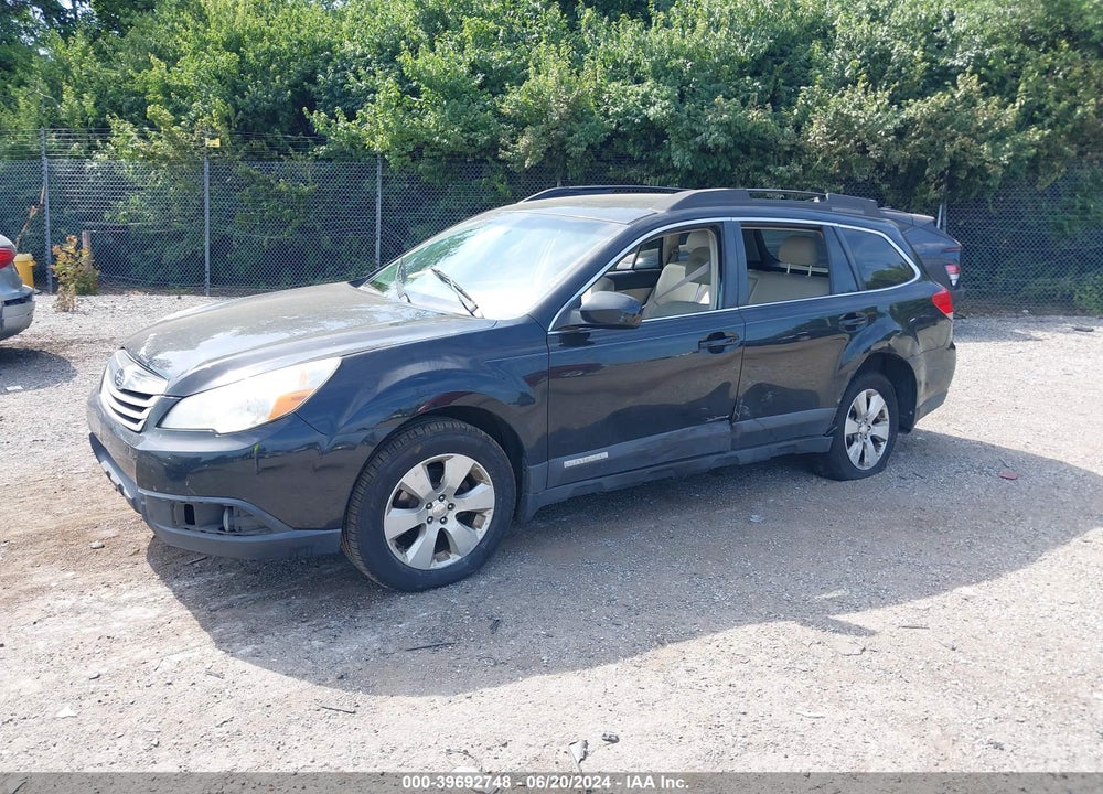 2010 SUBARU OUTBACK 2.5I PREMIUM VIN: 4S4BRBCC3A3318870