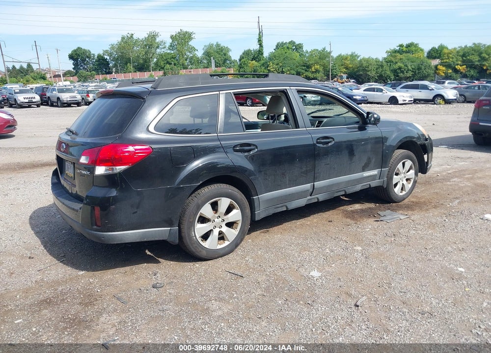 2010 SUBARU OUTBACK 2.5I PREMIUM VIN: 4S4BRBCC3A3318870