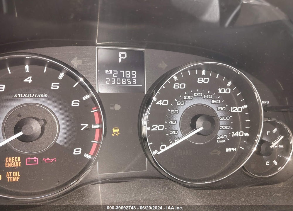 2010 SUBARU OUTBACK 2.5I PREMIUM VIN: 4S4BRBCC3A3318870