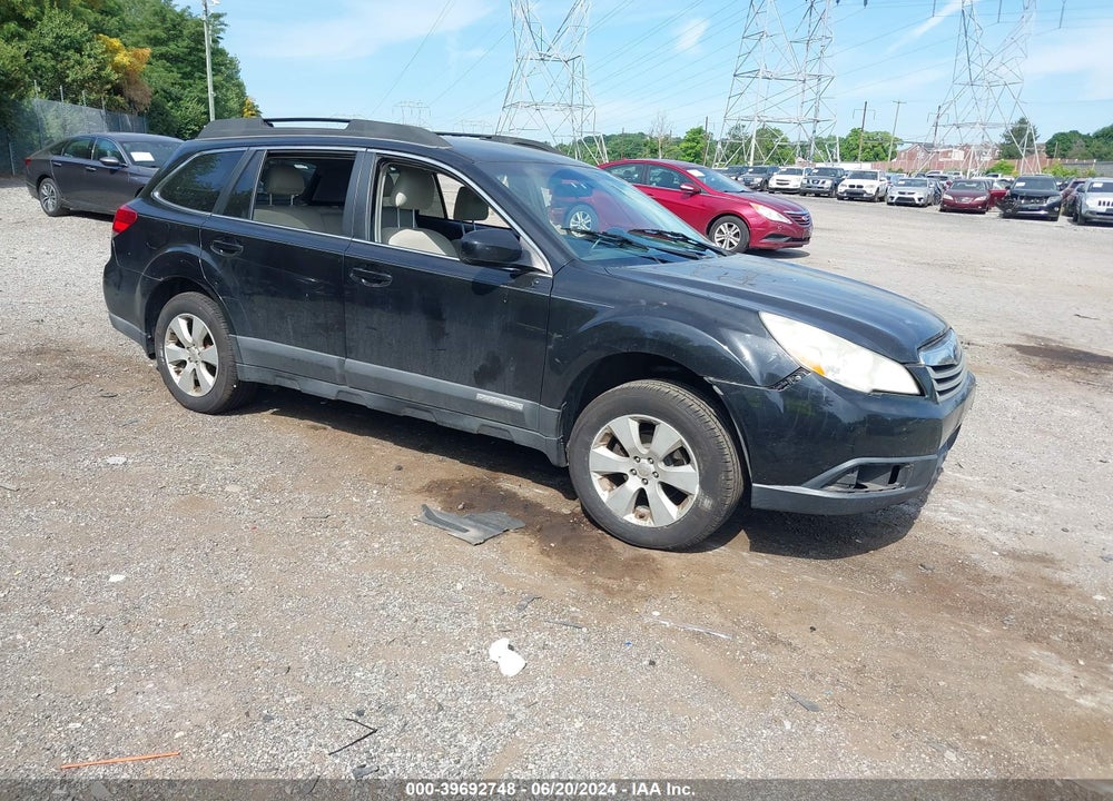 2010 SUBARU OUTBACK 2.5I PREMIUM VIN: 4S4BRBCC3A3318870