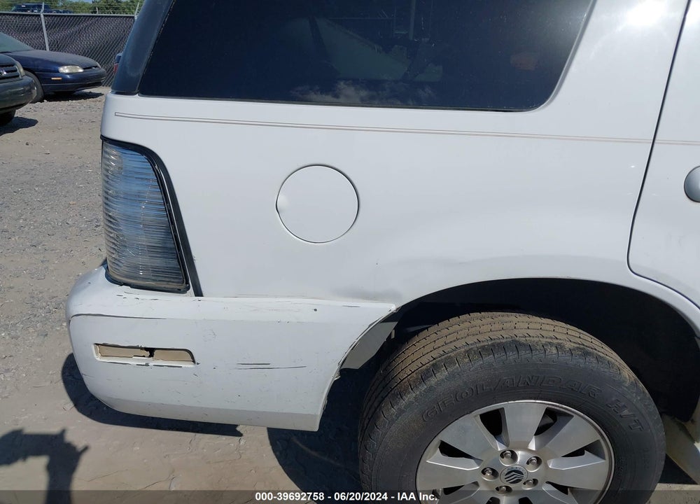 2006 MERCURY MOUNTAINEER LUXURY VIN: 4M2EU37846UJ03960