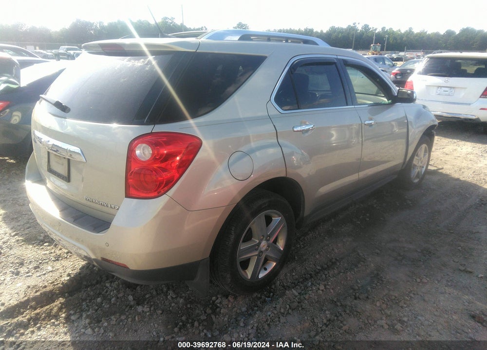 2014 CHEVROLET EQUINOX LTZ VIN: 2GNALDEK2E6187566