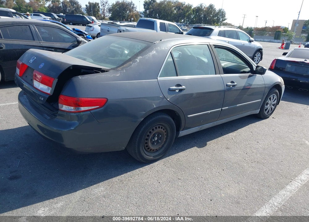 2004 HONDA ACCORD 2.4 LX VIN: 1HGCM56354A130986