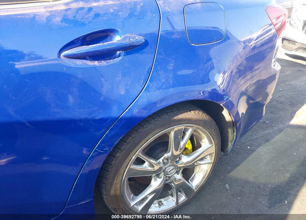2011 LEXUS IS 350 VIN: JTHBE5C25B5026831