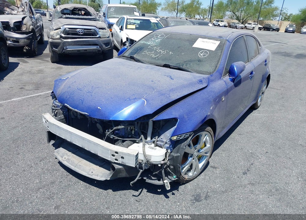 2011 LEXUS IS 350 VIN: JTHBE5C25B5026831
