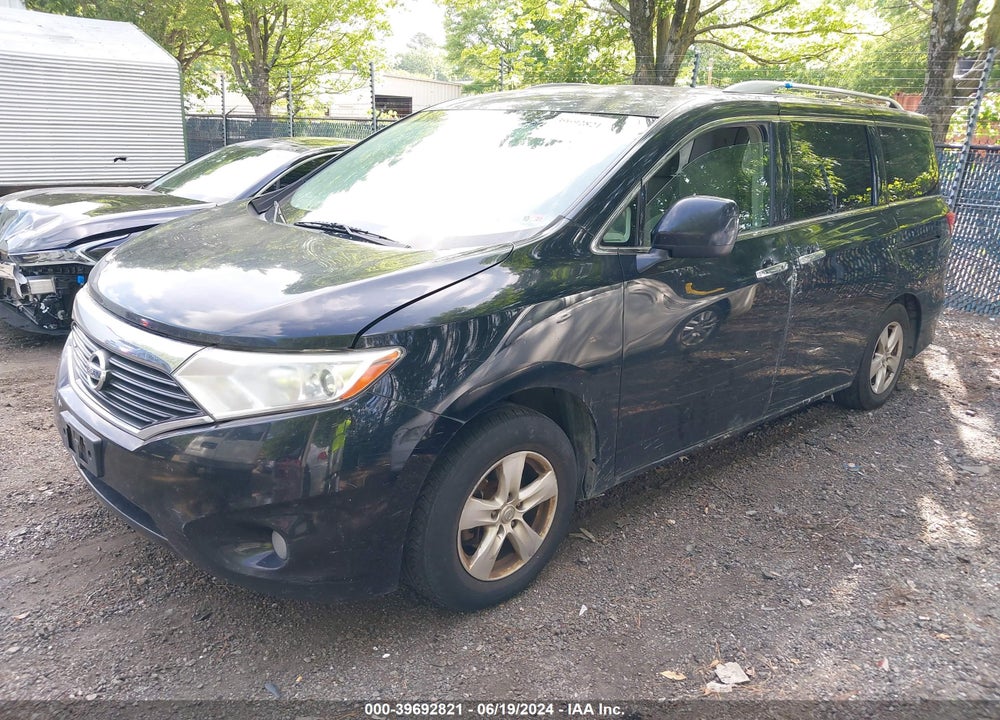 2012 NISSAN QUEST SV VIN: JN8AE2KPXC9034091