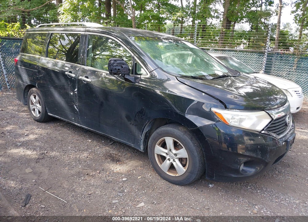 2012 NISSAN QUEST SV VIN: JN8AE2KPXC9034091