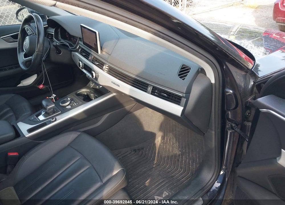 2017 AUDI A4 2.0T PREMIUM VIN: WAUENAF41HN068973