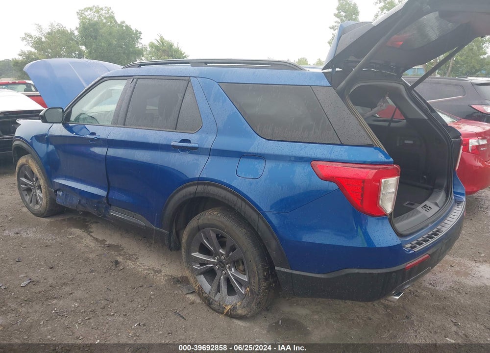 2022 FORD EXPLORER XLT VIN: 1FMSK8DH4NGC08796