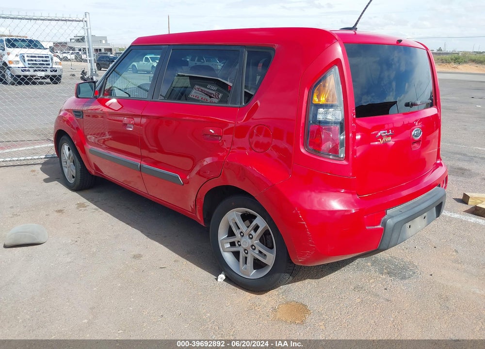 2010 KIA SOUL VIN: KNDJT2A25A7078807