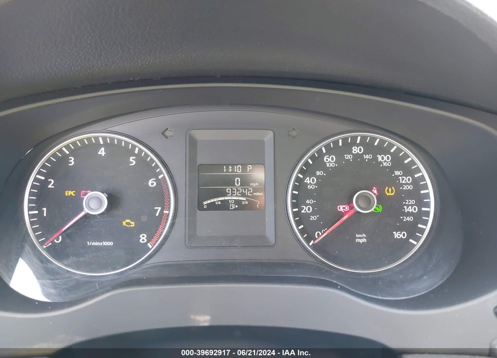 2013 VOLKSWAGEN JETTA 2.5L SE VIN: 3VWDP7AJ5DM433858