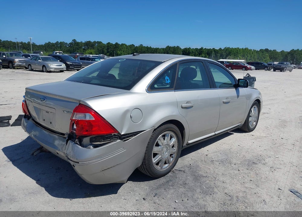 2007 FORD FIVE HUNDRED LIMITED VIN: 1FAHP251X7G130791
