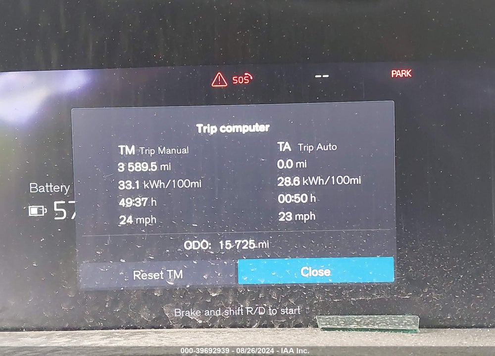 2023 VOLVO XC40 RECHARGE PURE ELECTRIC VIN: YV4ED3UM5P2957681
