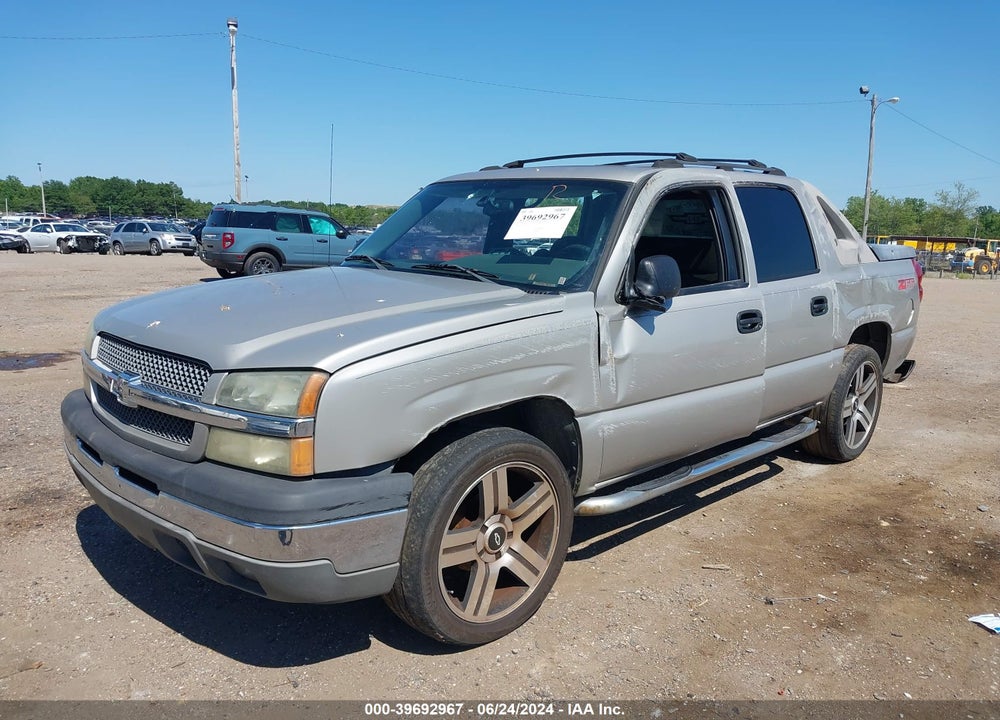2004 CHEVROLET AVALANCHE 1500 VIN: 3GNEC12T34G162031