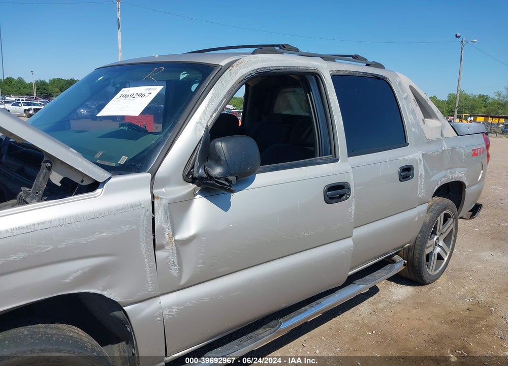 2004 CHEVROLET AVALANCHE 1500 VIN: 3GNEC12T34G162031