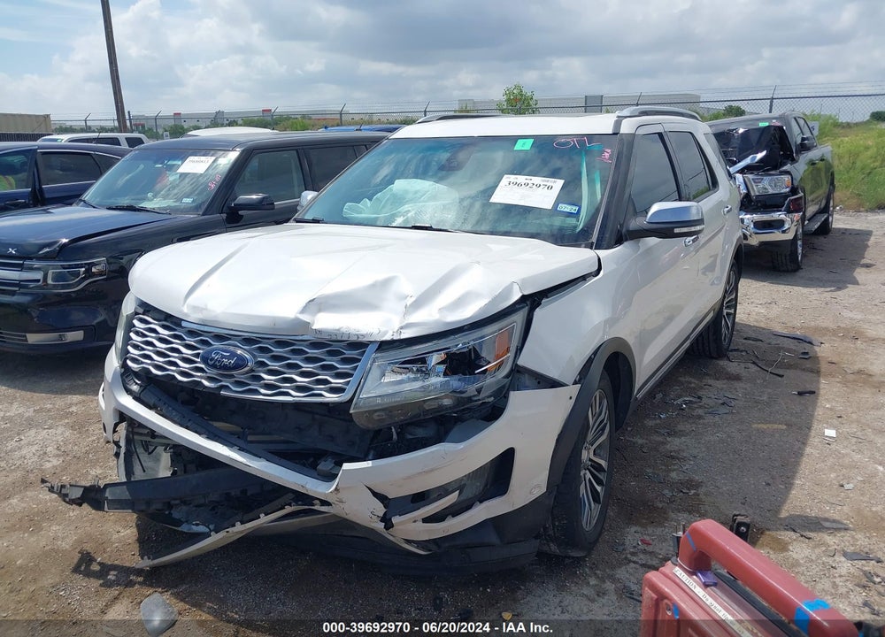 2016 FORD EXPLORER PLATINUM VIN: 1FM5K8HT1GGB51469