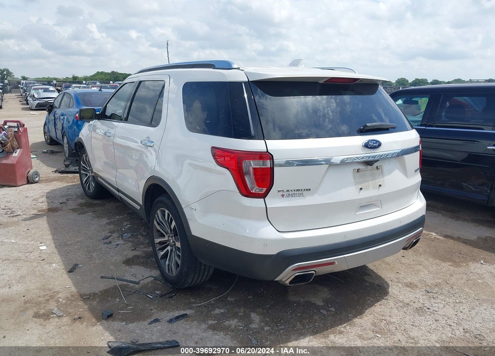 2016 FORD EXPLORER PLATINUM VIN: 1FM5K8HT1GGB51469