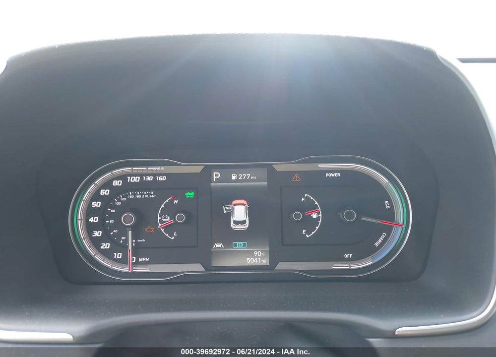 2024 HYUNDAI TUCSON HYBRID BLUE VIN: KM8JBCD15RU169564