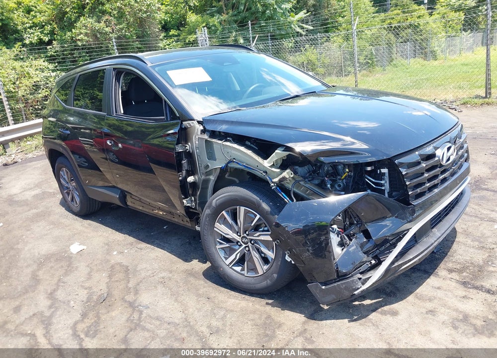 2024 HYUNDAI TUCSON HYBRID BLUE VIN: KM8JBCD15RU169564