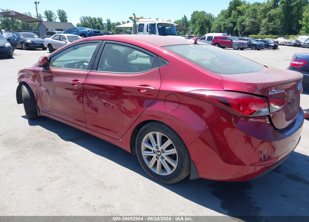 2015 HYUNDAI ELANTRA SE VIN: 5NPDH4AEXFH597858