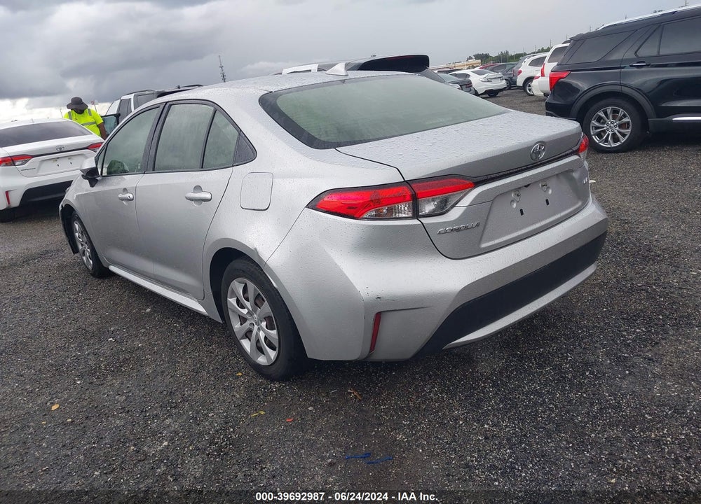 2020 TOYOTA COROLLA LE VIN: JTDEPRAE8LJ035979