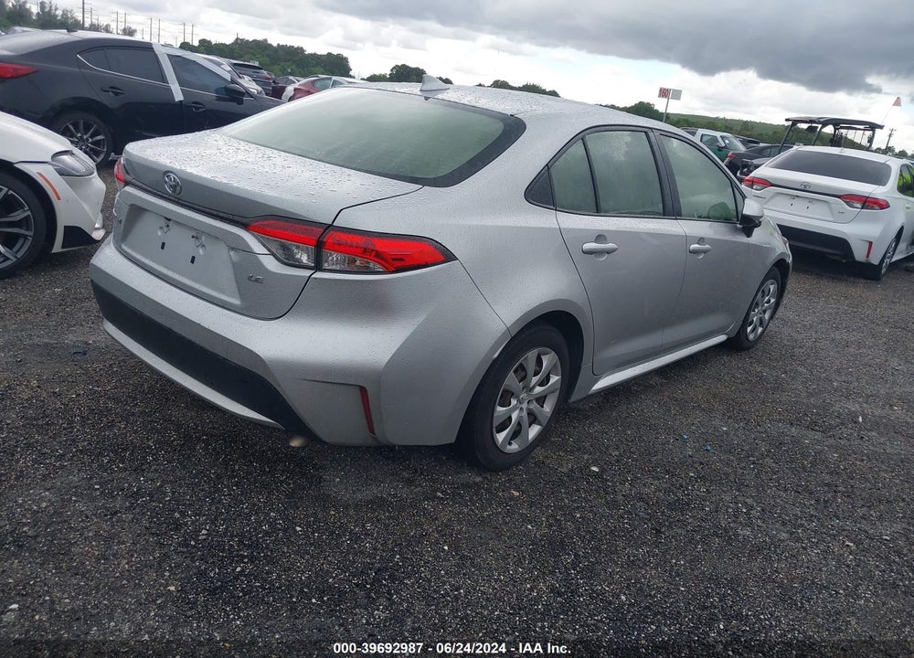2020 TOYOTA COROLLA LE VIN: JTDEPRAE8LJ035979