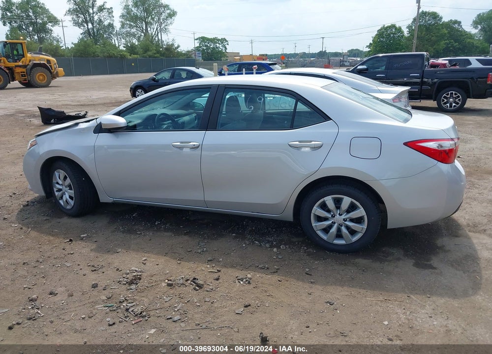 2016 TOYOTA COROLLA LE VIN: 2T1BURHE6GC669942
