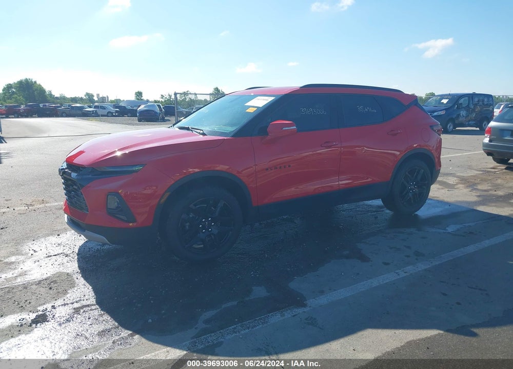 2021 CHEVROLET BLAZER FWD 1LT VIN: 3GNKBBRA4MS562452