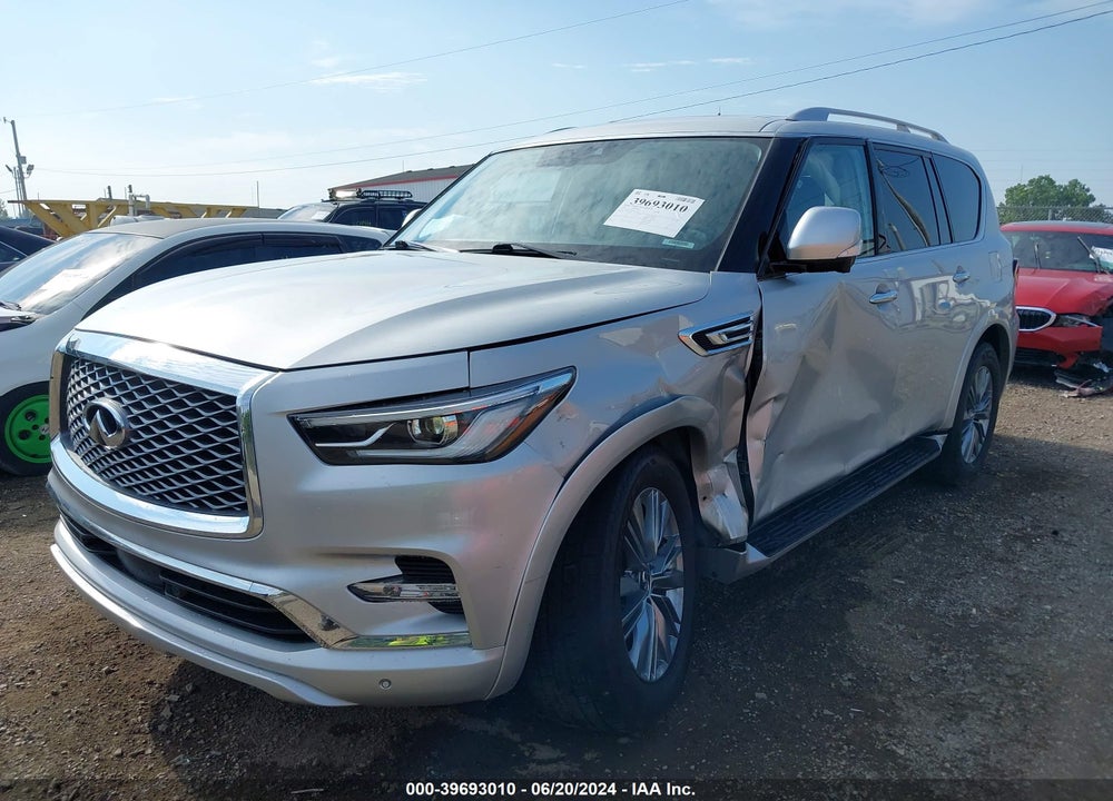 2021 INFINITI QX80 LUXE AWD VIN: JN8AZ2AE9M9271760