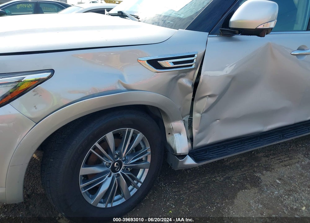 2021 INFINITI QX80 LUXE AWD VIN: JN8AZ2AE9M9271760