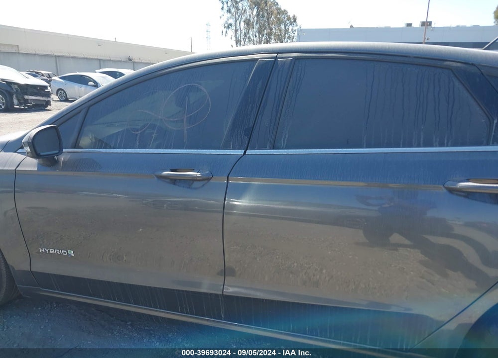 2018 FORD FUSION HYBRID SE VIN: 3FA6P0LU9JR194958