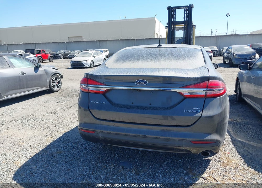 2018 FORD FUSION HYBRID SE VIN: 3FA6P0LU9JR194958