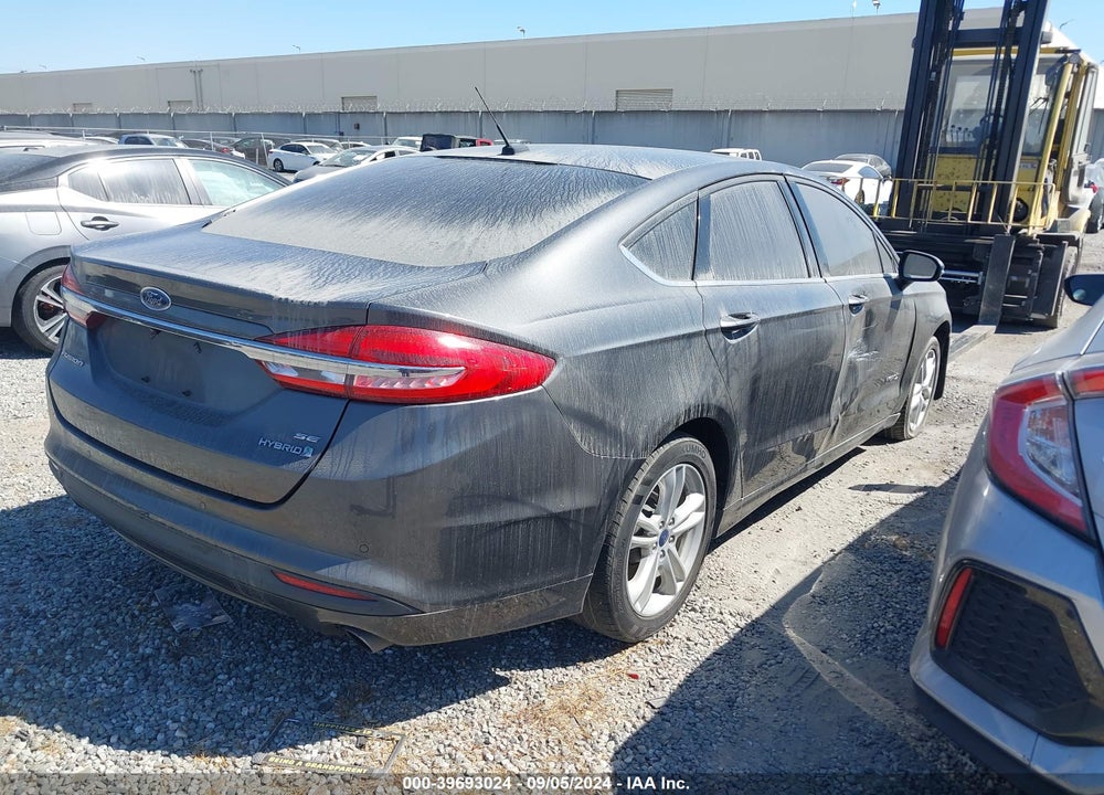 2018 FORD FUSION HYBRID SE VIN: 3FA6P0LU9JR194958