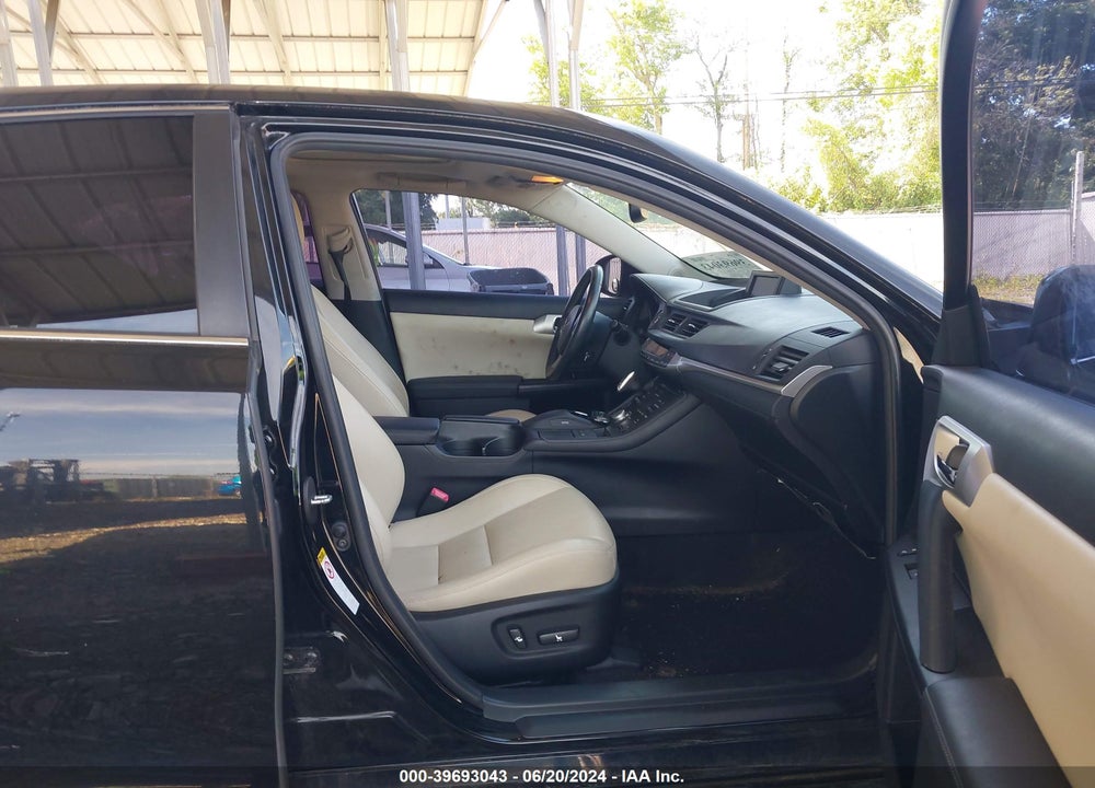 2013 LEXUS CT 200H VIN: JTHKD5BH2D2167448