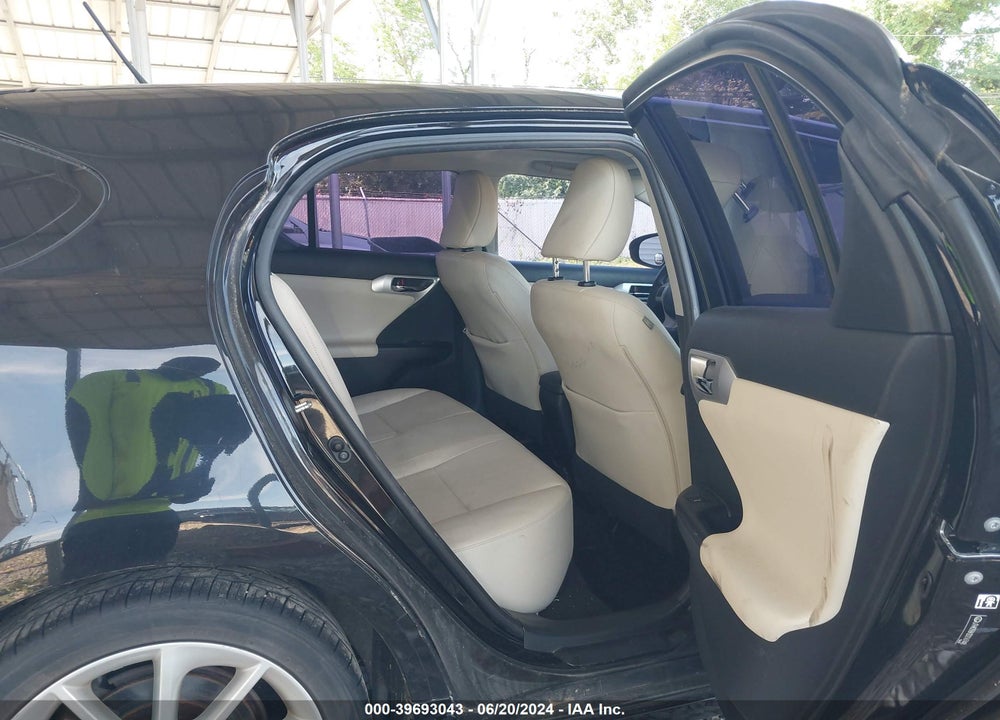 2013 LEXUS CT 200H VIN: JTHKD5BH2D2167448