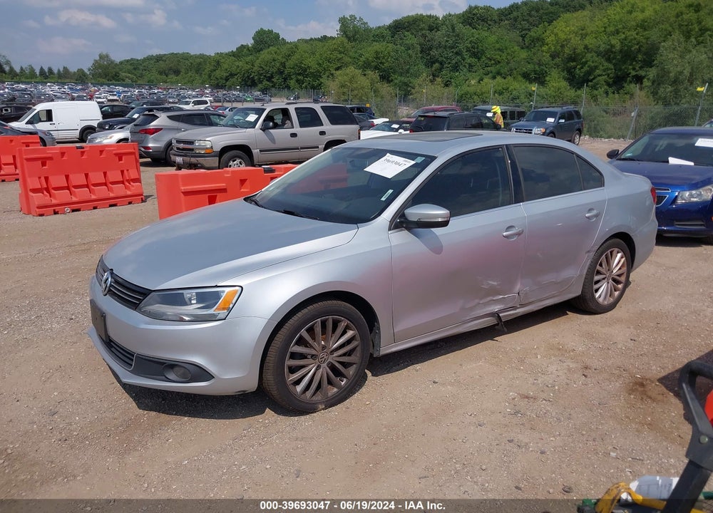 2014 VOLKSWAGEN JETTA 1.8T SEL VIN: 3VWL07AJ4EM423730