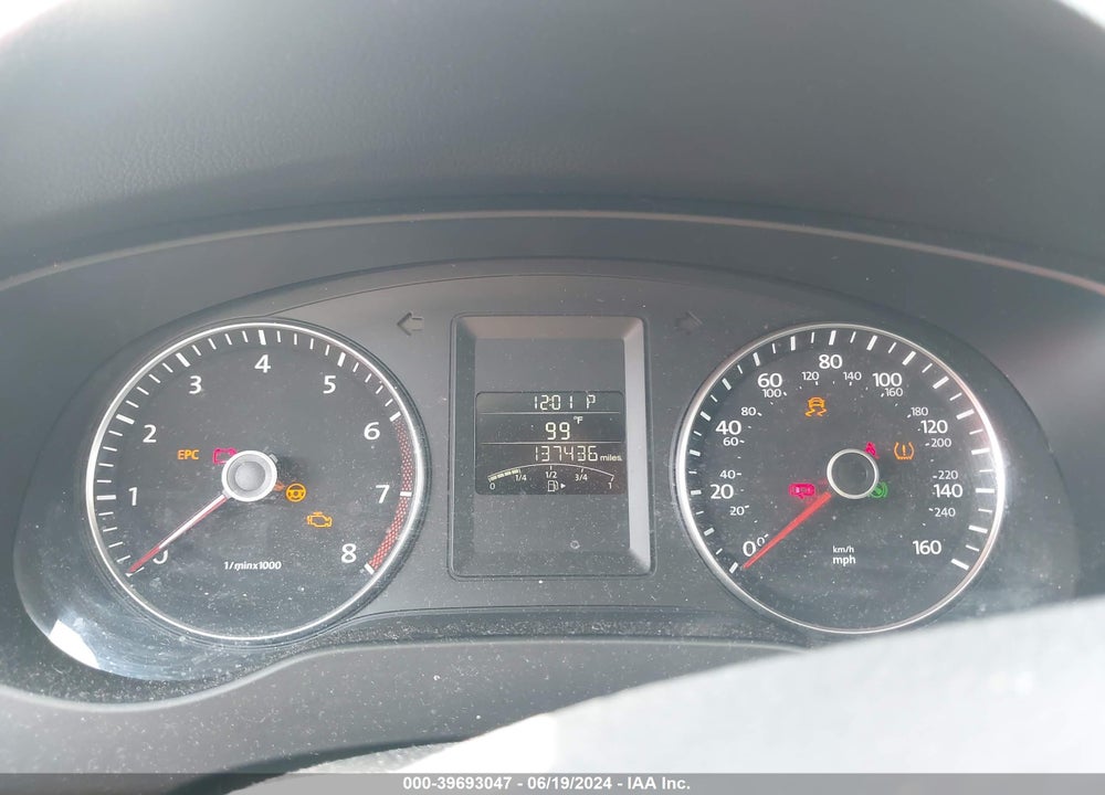 2014 VOLKSWAGEN JETTA 1.8T SEL VIN: 3VWL07AJ4EM423730