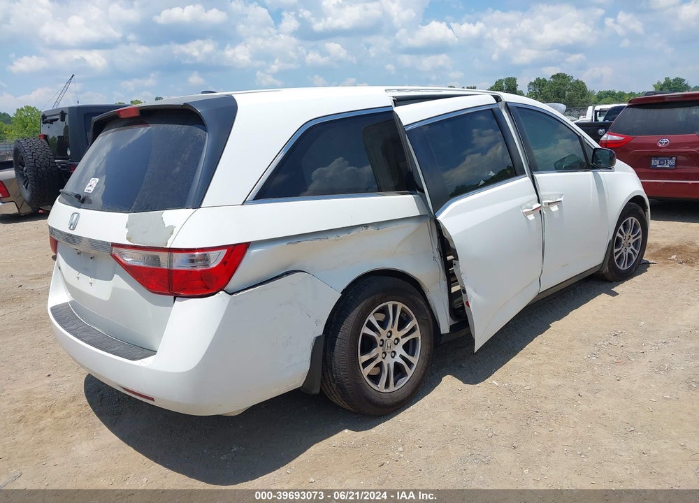 2012 HONDA ODYSSEY EX-L VIN: 5FNRL5H63CB092389