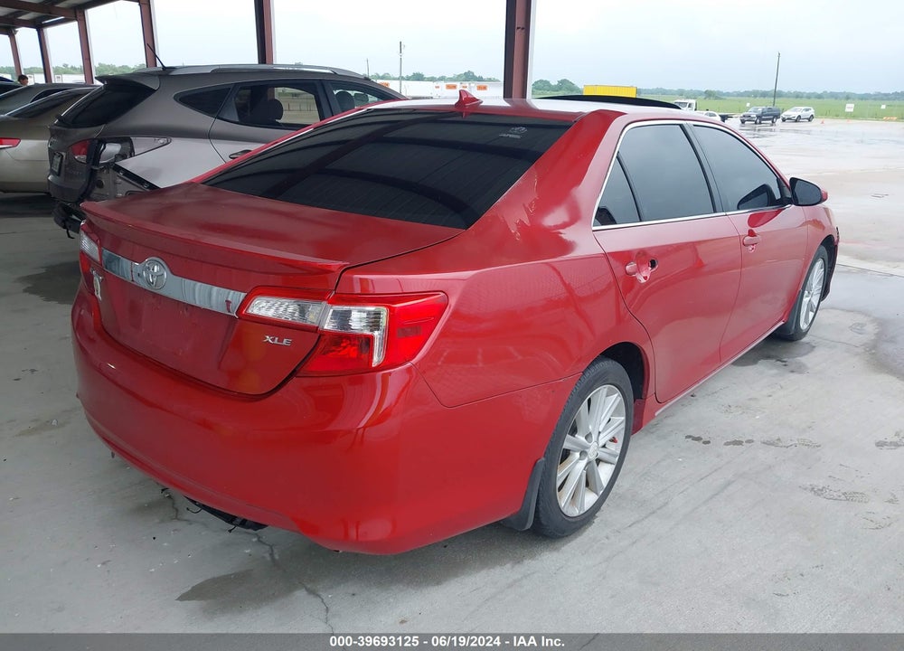 2012 TOYOTA CAMRY XLE V6 VIN: 4T1BK1FK3CU522146