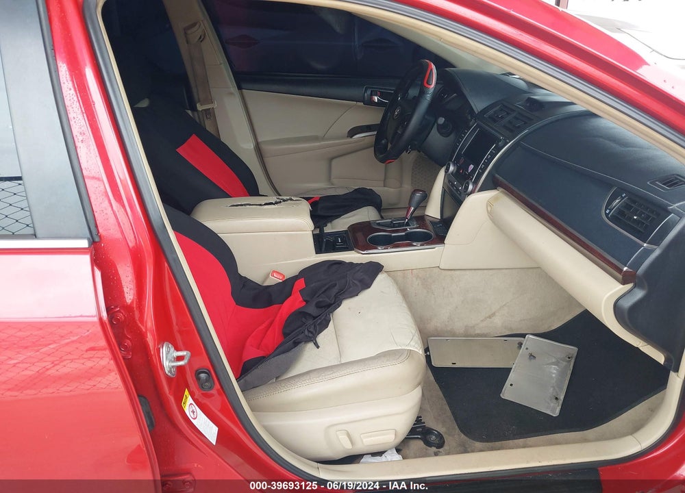 2012 TOYOTA CAMRY XLE V6 VIN: 4T1BK1FK3CU522146