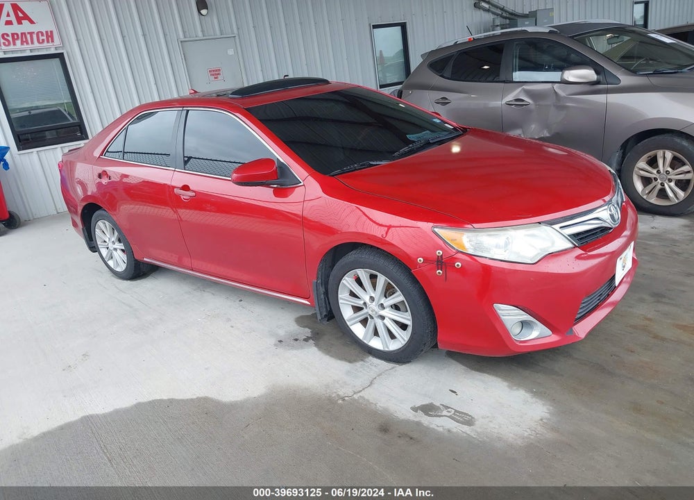 2012 TOYOTA CAMRY XLE V6 VIN: 4T1BK1FK3CU522146