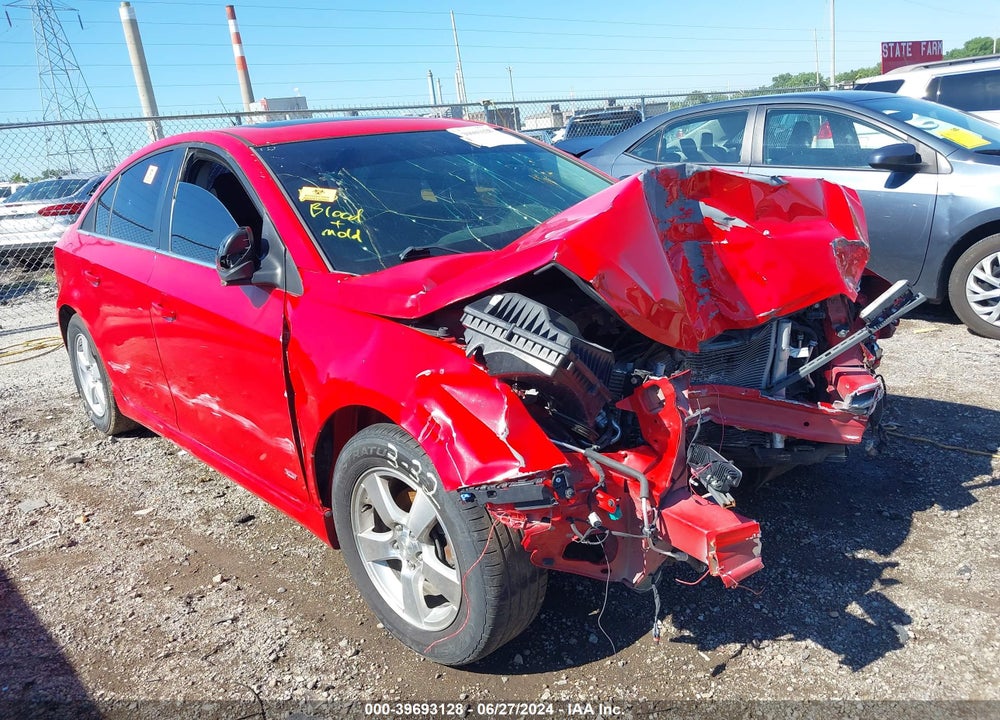 2014 CHEVROLET CRUZE 1LT AUTO VIN: 1G1PC5SB0E7190956